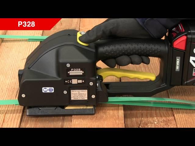 FROMM P328 Battery Powered Manual Plastic Strapping Tool from STP Packaging