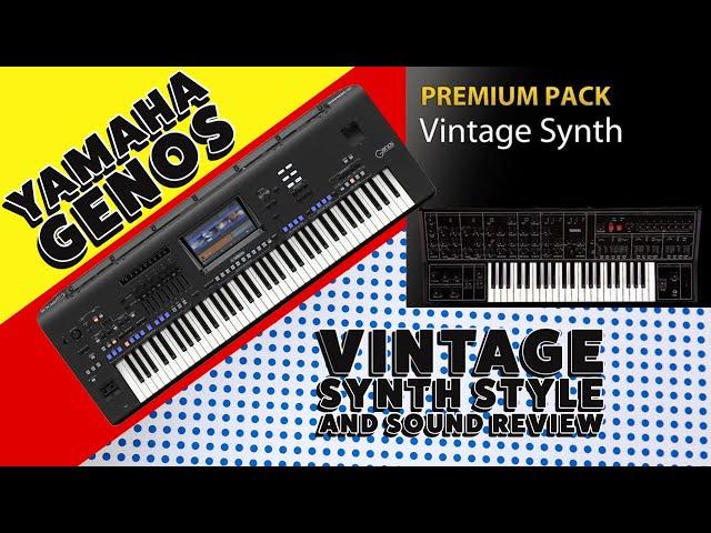 Yamaha Genos Vintage Synth Expansion Pack Review 2023