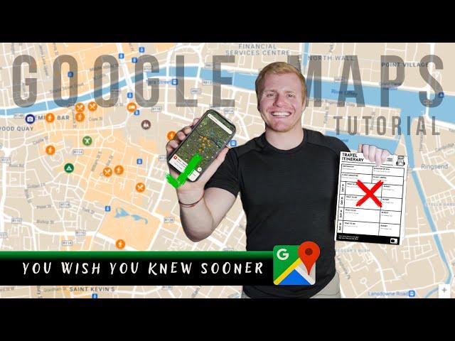 How to Plan Your Trip With Google MY MAPS ⎜Google Maps Tutorial