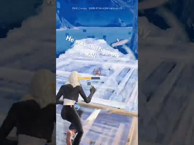 HE WAS SMELLING IT #chozen #clix #fortnitebr #fortniteclips #fortniteshorts #gaming #keyboard #peter