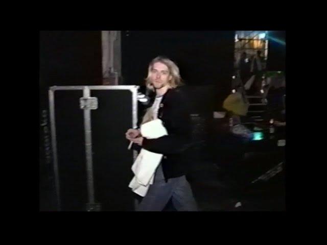 Nirvana (post-show footage) - December 13th, 1993, Pier 48 (MTV Live and Loud), Seattle, WA