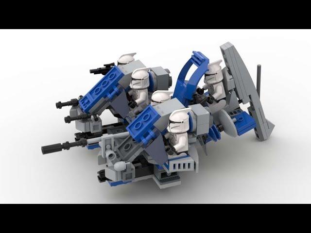 ONE 501st set = TWO Swamp Speeders! 501st Battlepack Alternate Build | Lego Star Wars 75280