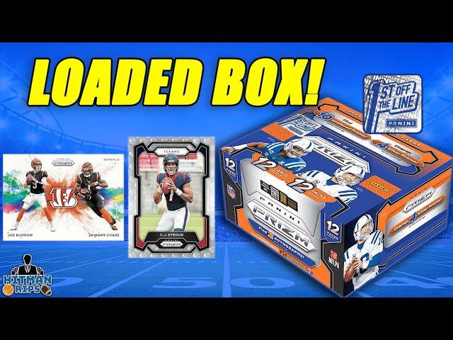 LOADED BOX! EARLY REVIEW! 2023 Prizm Football 1st Off The Line (FOTL)