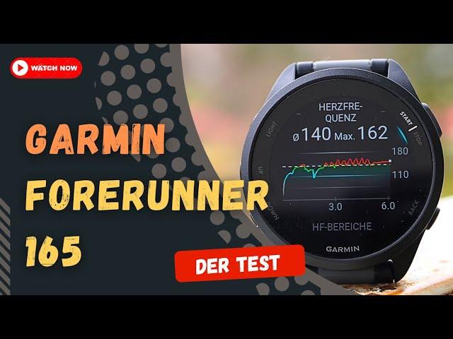 Garmin Forerunner 165 im Test: die beste Uhr für Einsteiger?