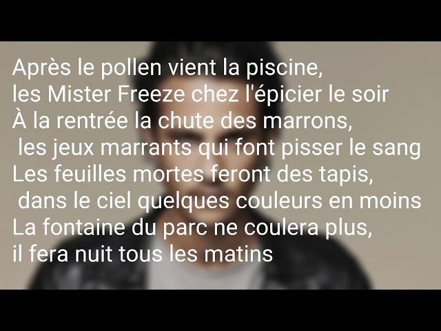 NEKFEU - NATSUKASHII (PAROLES-LYRICS)