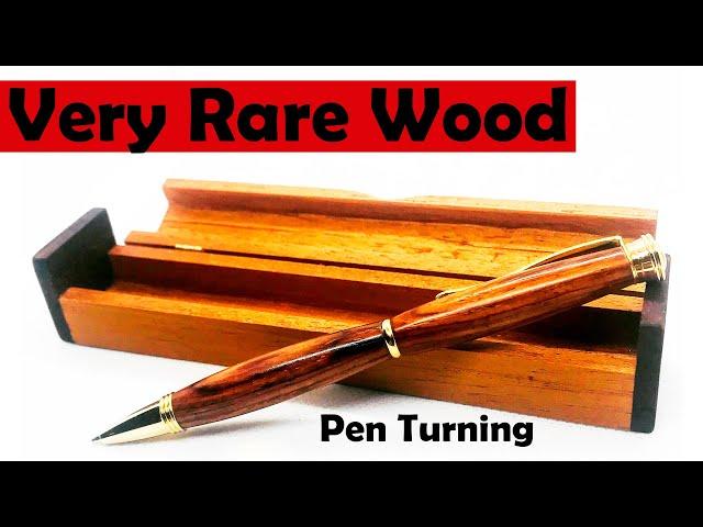 [Pen Turning] [Very Exotic Wood] Cocobolo Wood Ballpoint Pen / Mara Gold