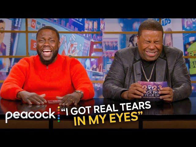 Kevin Hart and Kenan Thompson Can’t Stop Laughing From Viral Video | 2023 Back That Year Up