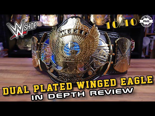 NEW WWE Shop Dual Plated Winged Eagle Replica Belt Review