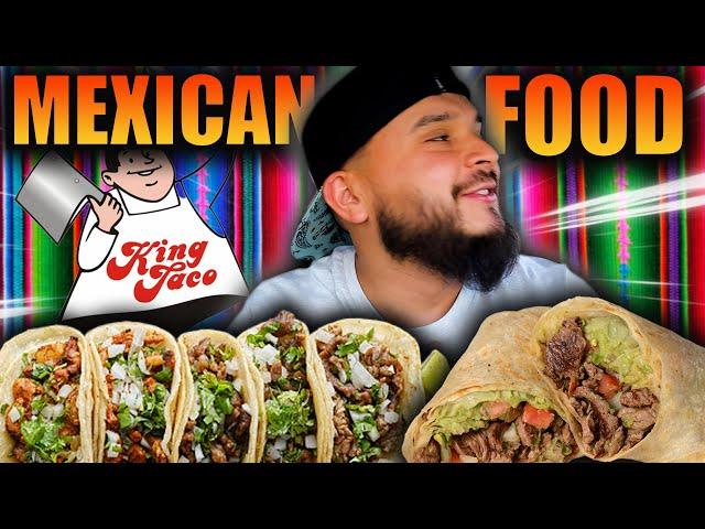 King Taco Mukbang! Authentic Mexican Food Feast