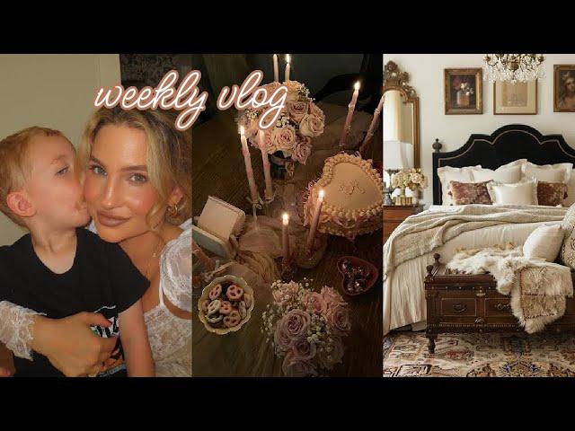 WEEKLY VLOG | fall shop with me + beauty packages, candles 