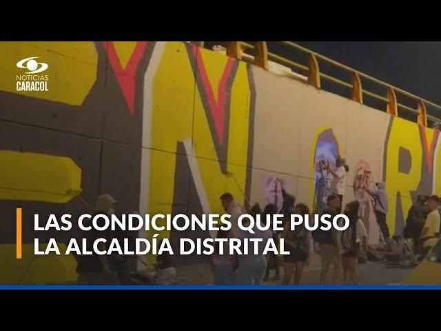 Otorgan permiso para mural en Medellín que dice ‘Las cuchas tienen razón’