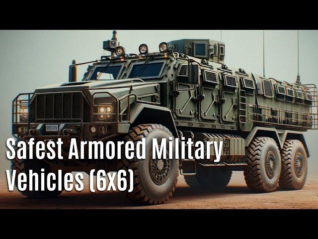 Top 10 Military Vehicles in the World: Safest Armored Military Vehicles (6x6)