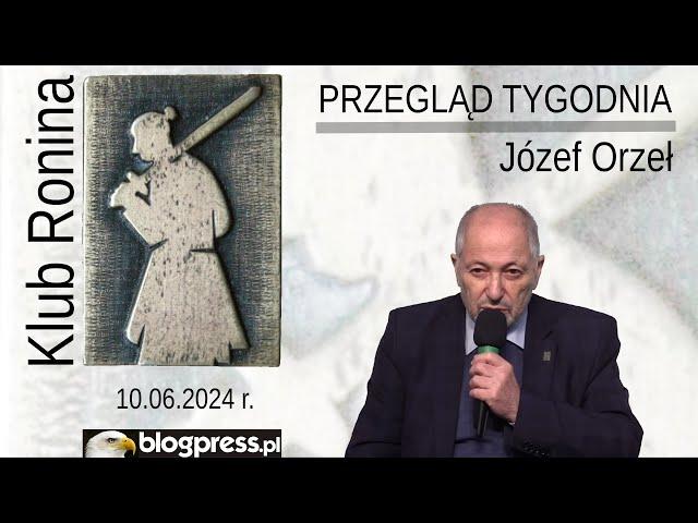 NA ŻYWO: Przegląd Tygodnia Józefa Orła (Klub Ronina)