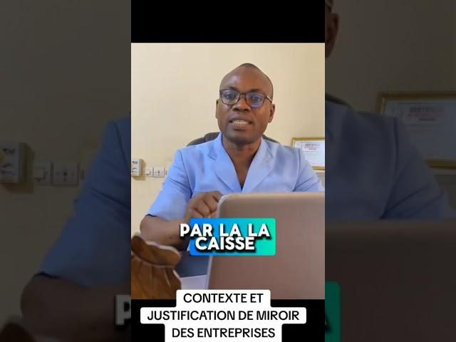 CONTEXTE ET JUSTIFICATION DE L'EMISSION "MIROIR DES ENTREPRISES"