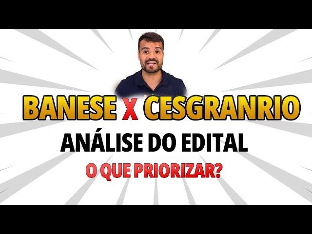 Saiu Edital Banese | CESGRANRIO | Como gabaritar a LP?