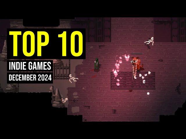 Top 10 New Indie Games of December 2024!