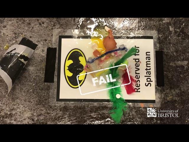 Which egg will survive? A composite materials experiment