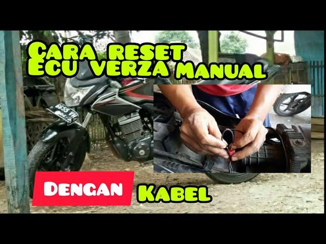 Cara reset ecu verza manual 150