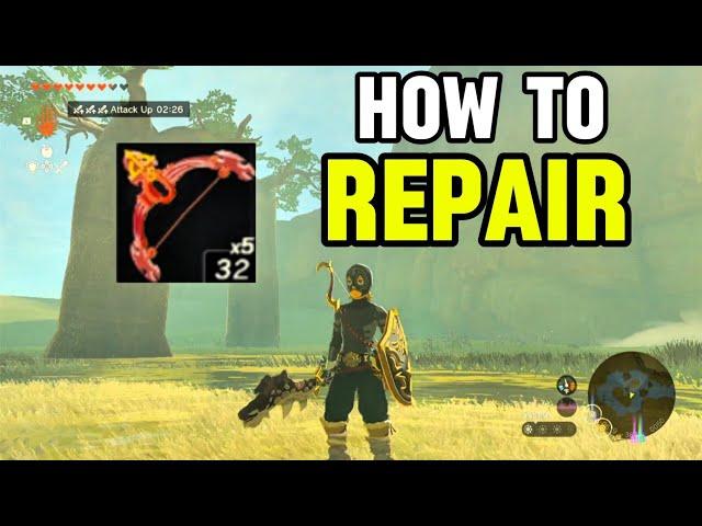 How to Repair Weapons in Tears Of The Kingdom