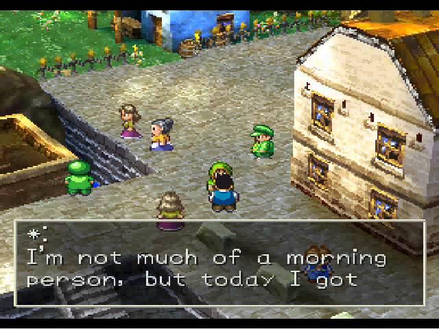 Dragon Quest VII 001: What Am I Supposed to Do Here?