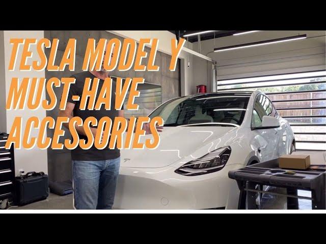 Tesla Model Y Must-Have Accessories!
