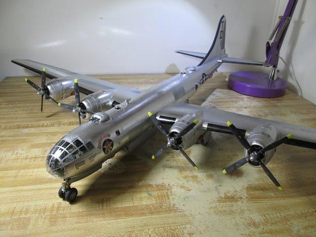 Building Revell B-29 Superfortress. From Start to Finish. 1/48 Scale.