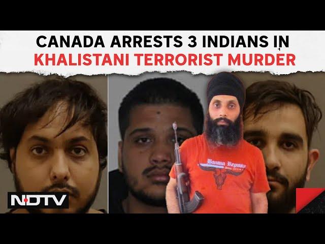 Hardeep Singh Nijjar News | Canada Arrests 3 Indians In Khalistani Terrorist Murder