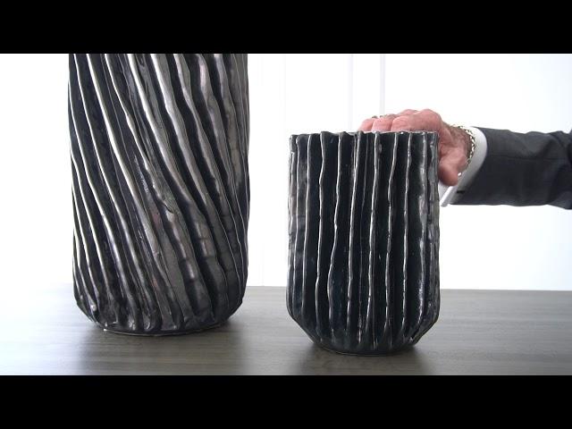 Radiator Swirl Vases - Global Views