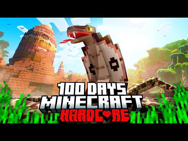 I Survived 100 Days in THAILAND in Hardcore Minecraft!