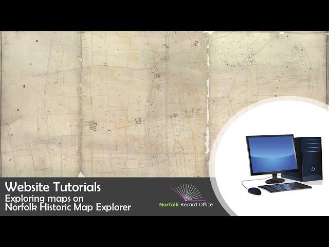 Exploring maps on Norfolk Historic Map Explorer