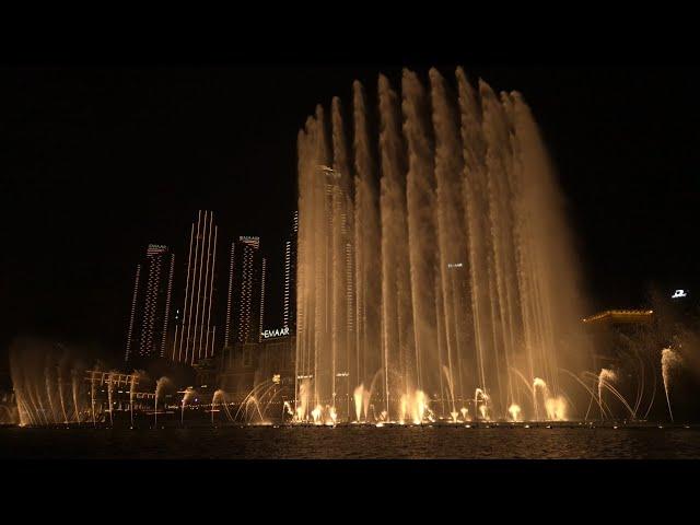 A Day At The Dubai Fountain (Low Power Shows)