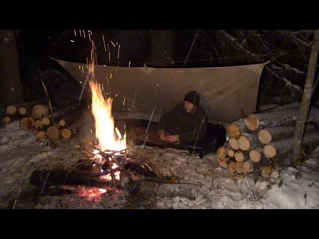 Surviving the Night - Camping in -30° Weather