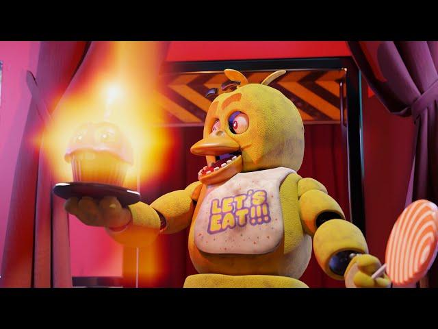 CHICA'S cupcake BURNING be like | FNaF Movie