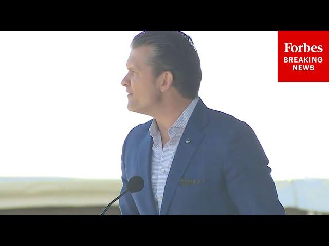 FULL REMARKS: Defense Sec. Pete Hegseth Tells Troops At Fort Bragg That Trump 'Has Your Back'