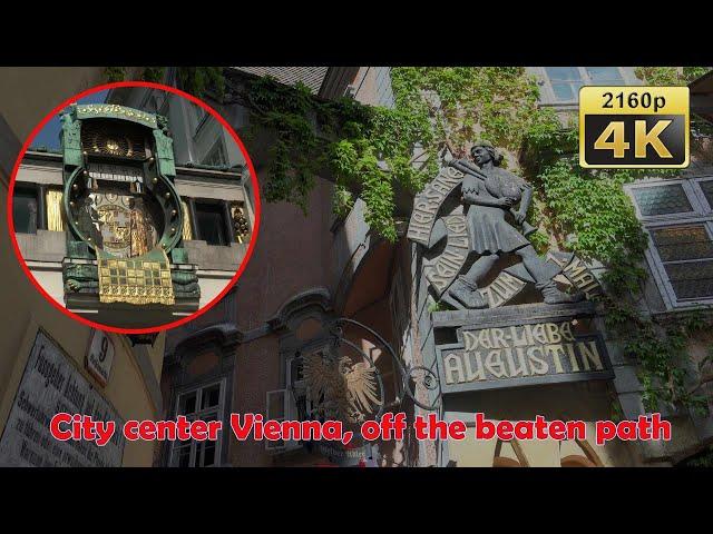 City Center in Vienna off the beaten path - Austria 4K Travel Channel