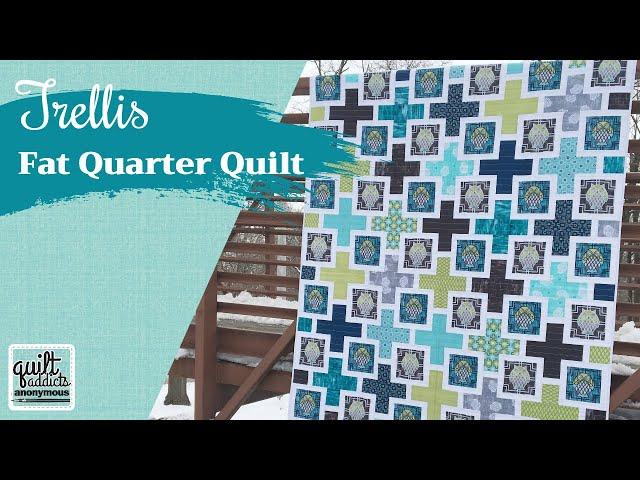 Easy Fat Quarter Quilt Pattern for Showing Off Fabric!