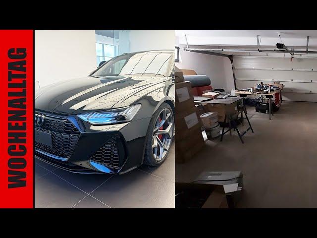 Der RS6 ist da und das Chaos in meiner Garage 