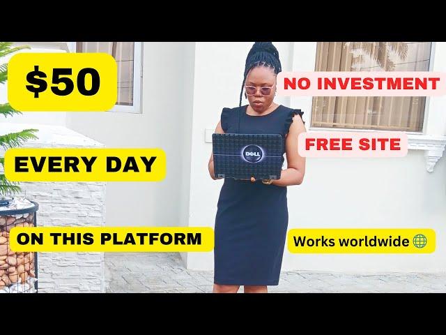 Earn $50 Everyday On This Site/ Make Money Online 2024 (This is very easy)