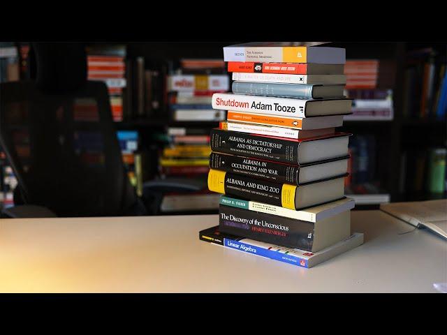 library tour: history, finance, and psychology