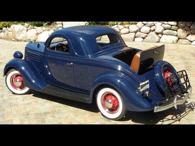 1935 Ford 3-Window Coupe, Stock Flathead V8, Volo Classic Cars