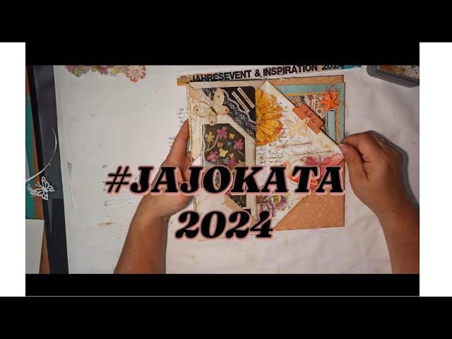 #jajokata2024  - August - Eine Journal Seite als Journal Card gestalten 2.0