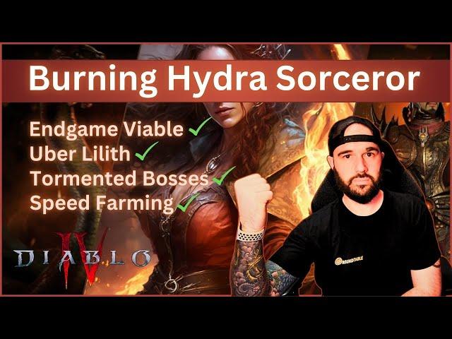 Diablo 4 Burning Hydra Sorceress Endgame Build Guide