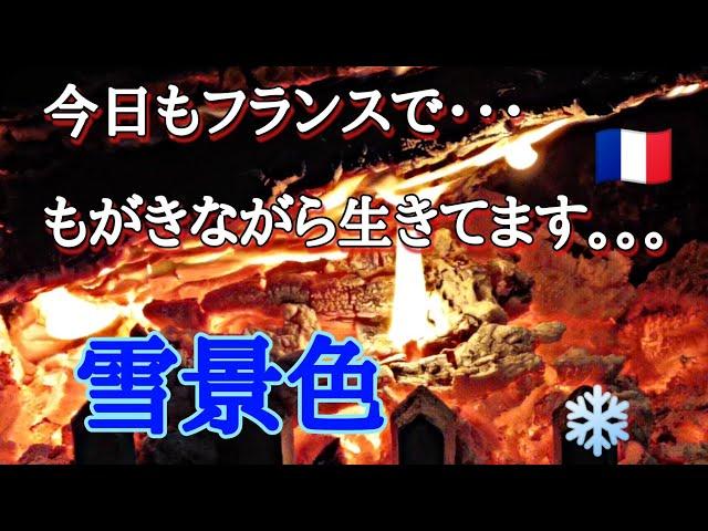 【#6】自己紹介・フランス語ゼロで始めたフランス暮らし【暖炉模様】