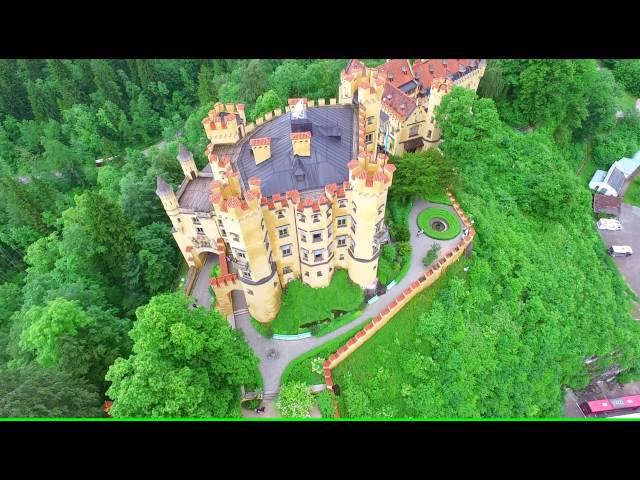 Schloss Hohenschwangau Castle Bavaria HD 4K ~ 06 2016