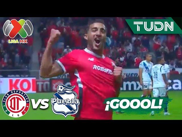 ¡GOL DEL DIABLO! Pereira abre el marcador  | Toluca 1-0 Puebla | Liga Mx -AP2024 - J13 | TUDN