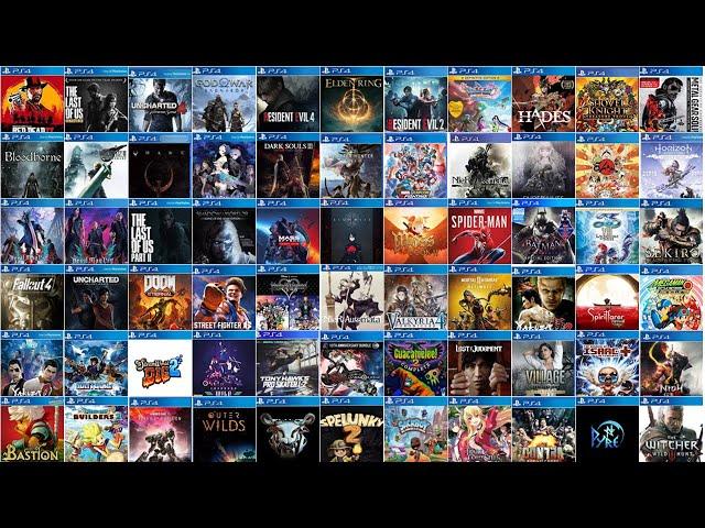 Top 216 Best PS4 Action Games All Time !