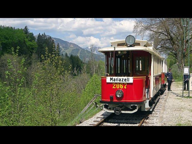 Tram Driver's View - Museumstramway Mariazell (Museum tramway Mariazell) Mariazell - Erlaufsee 4K