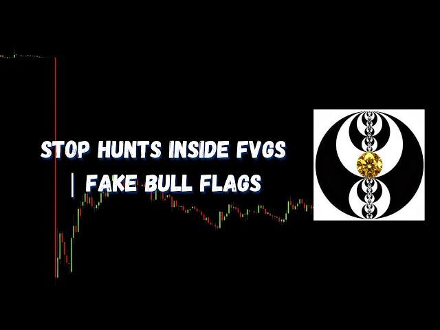 ICT Gems - Stop Hunts Inside FVGs | Fake Bull Flags