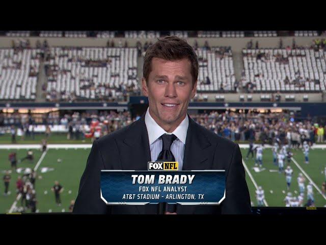 Tom Brady previews Saints-Cowboys and plays trivia with Rob Gronkowski | FOX NFL Sunday