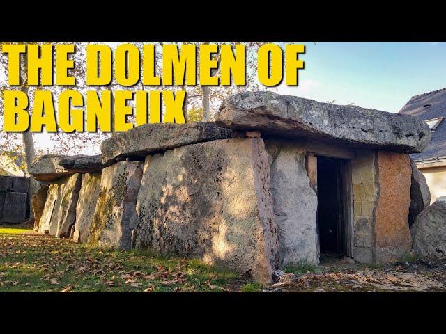 The Giant Prehistoric Chamber In The Back Garden Of A French Café